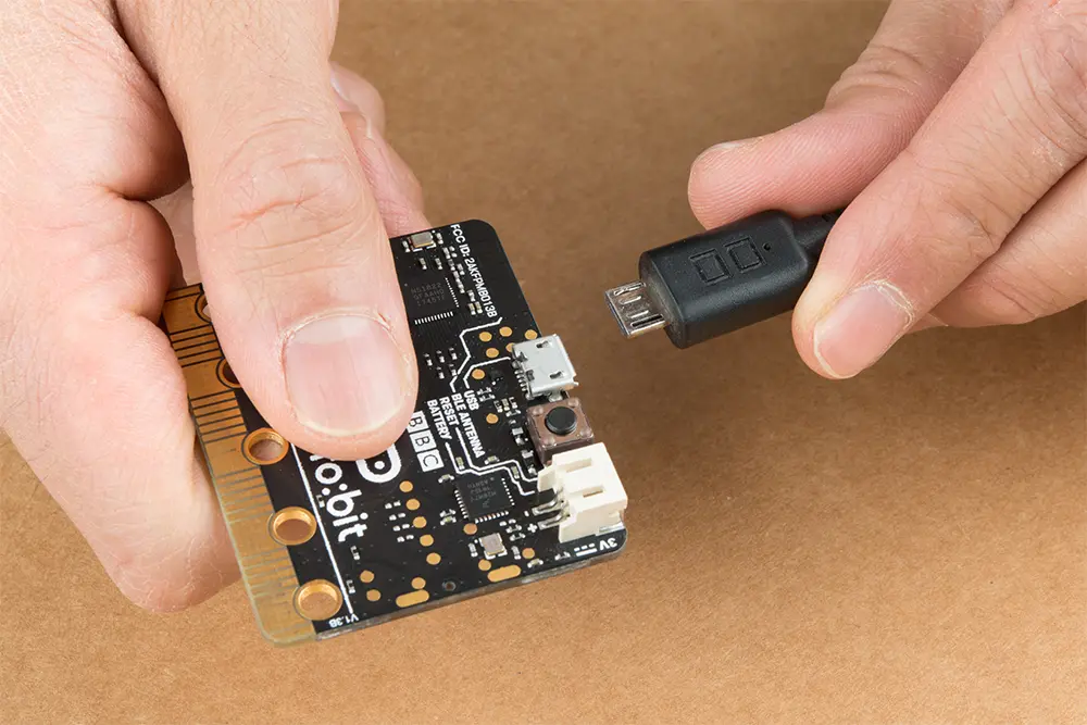 Conectando la micro:bit