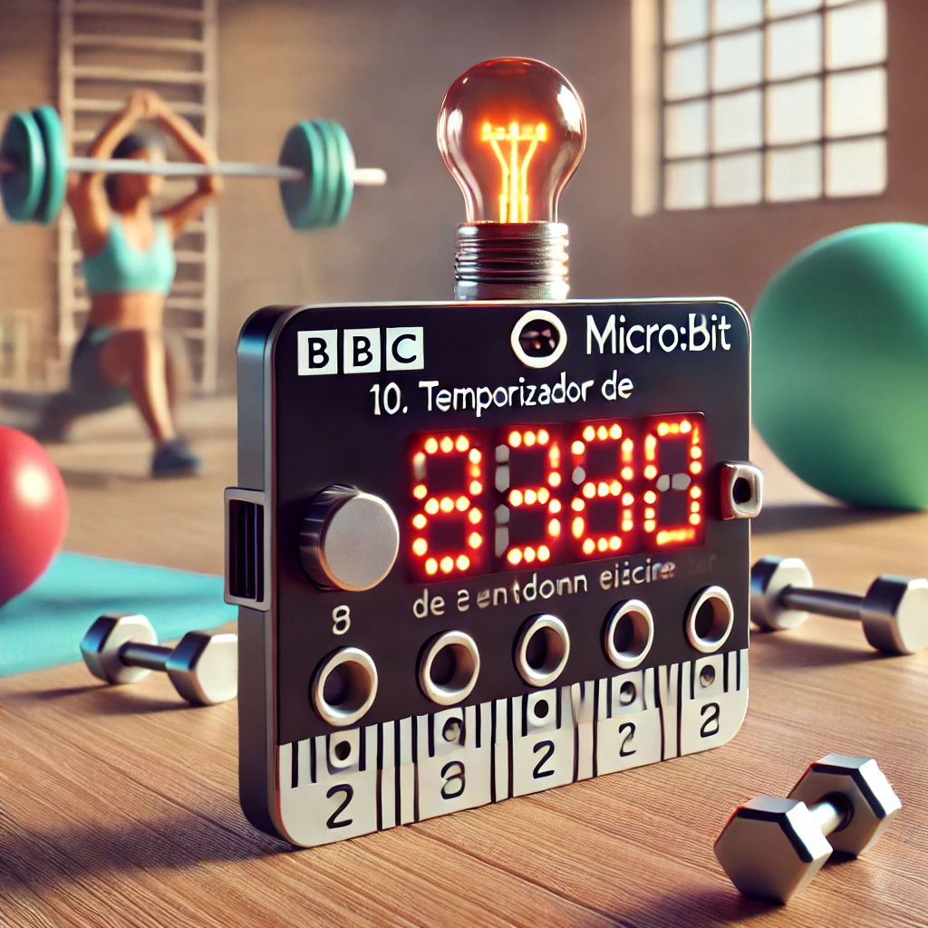 Senda de robótica Microbit - Reto 10: Temporizador de Ejercicio