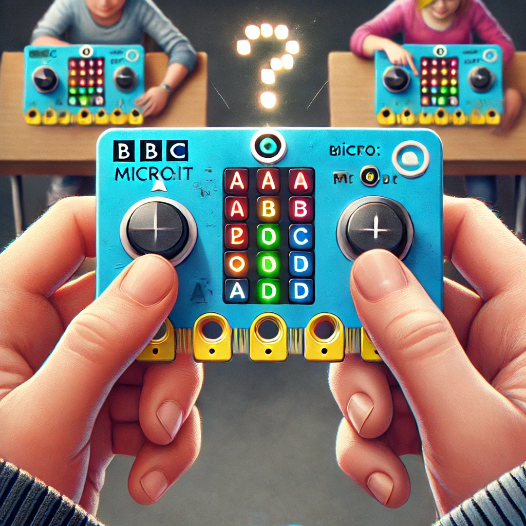 Senda de robótica Microbit - Reto 11: Juego de Preguntas y Respuestas