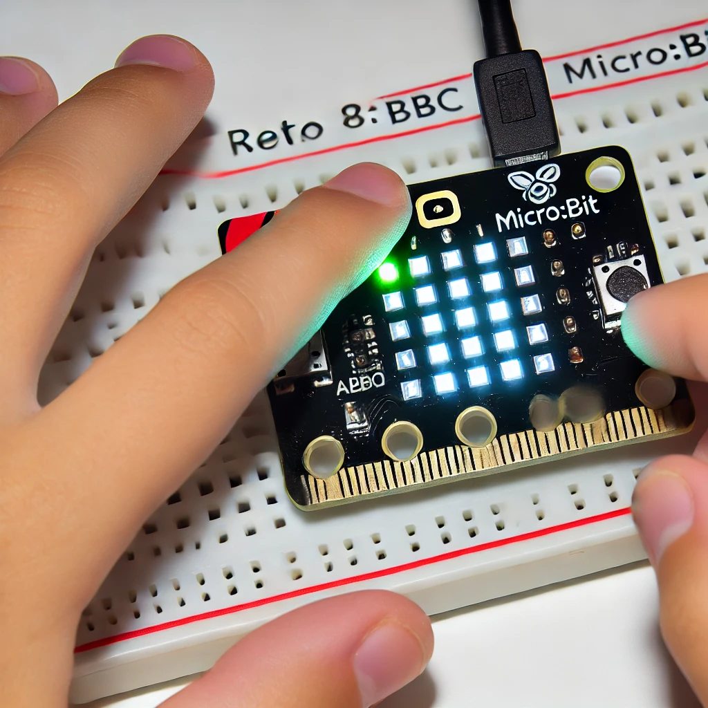 Senda de robótica Microbit - Reto 8: Juego de Adivinanza de Palabras